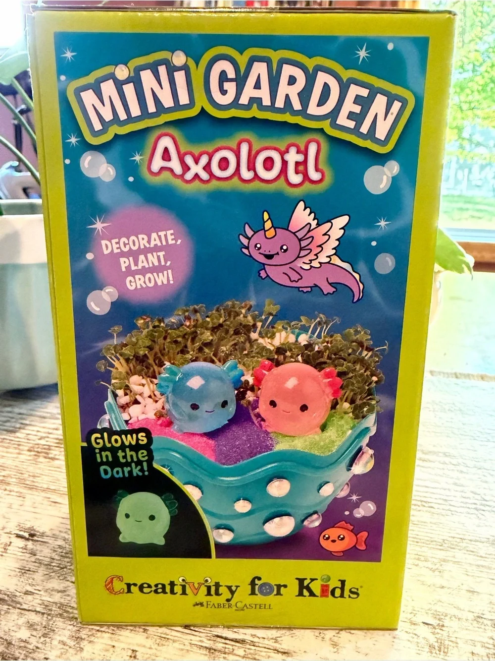 Mini Garden Axolotl Kids Toy - Chia Garden